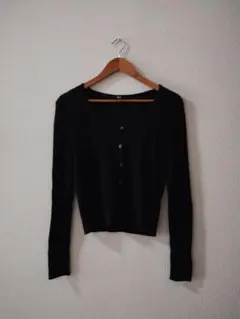 UNIQLO C ブラックカーディガン 長袖