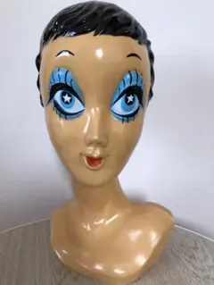 最後お値引⭐︎ピンクツイッギーヘッドマネキン 楽天市場】ヘッドマネキン ディスプレイ （ピンク） ツイッギー