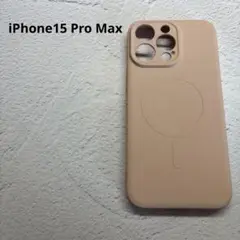 iPhone15 Pro Max ケース　ベージュ