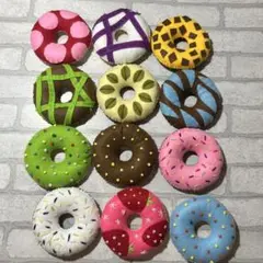 フェルト　ドーナツ　ハンドメイド　２
