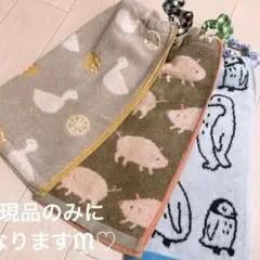 おりこうエプロン ひよこ ブタ ペンギン アニマル 動物 3枚 エプロン スタイ