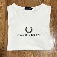 フレッドペリー FREDPERRY Tシャツ 白 サイズ10