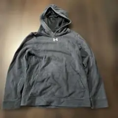 Under Armour ダークグレー フード付きパーカー JM/M