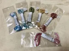 新品・未使用・未開封 パナミメタリックヤーン 手芸用糸セット 6パック 多色