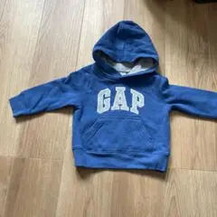 GAP フード付きパーカー 18-24ヶ月 青