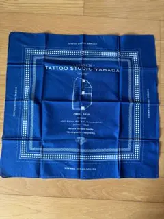 tattoo studio yamada × calee バンダナ　スタッズ CALEE × TATTOO STUDIO YAMADA スタッズ付きバンダナ