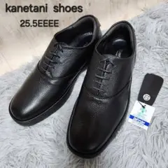 141kanetanishoes本革シューズ金谷製靴軽量ブラック25.5cm