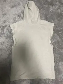 BALENCIAGA ノースリーブパーカー ベージュ サイズ：xs