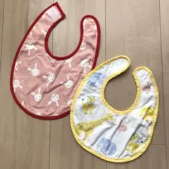 スタイ 2枚セット 動物柄 かまわぬ センスオブワンダー
