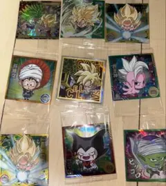 【SEC】ドラゴンボール　ウエハースシール9枚まとめ売り！