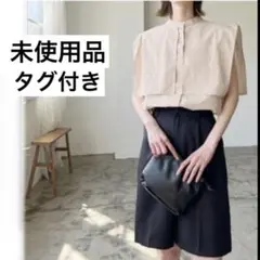 AN CLOSET ケープノースリブラウス　ノースリーブブラウス　未使用品