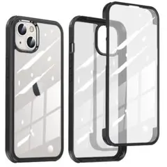 両面！全面保護！ iPhone 14 ケース 360度保護 9H強化ガラス