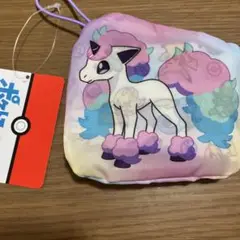 ポケモン ガラルポニータ ダイカットポーチ付 エコバッグ