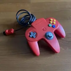 Nintendo N64 コントローラー レッド