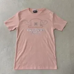 美品　セマンティックデザイン×ワンピース　コラボTシャツ ニット生地　ピンク　M