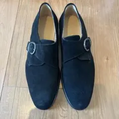 イルカンパゴ　IL CAMPAGO ビジネスシューズ　黒　スエード