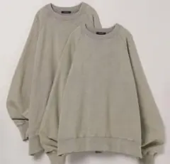 再値下げJEANASIS サスティナブルヴィンテージウラケ BIGプルオーバー
