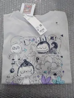 ユニクロ POPMART UT ポップマート　ラブブ グレー　Mサイズ