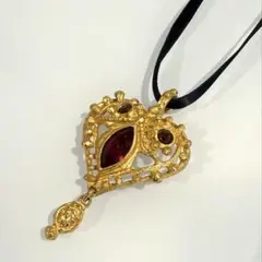 Christian Lacroix ハートペンダントトップ