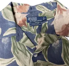90s Ralph Lauren VINTAGE CAMP コットン リネン L