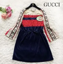 GUCCI♡グッチ レース ワンピース シェリー インターロッキング GG ロゴ