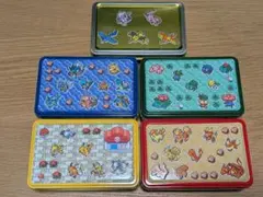 ポケモン空き缶セット 5個
