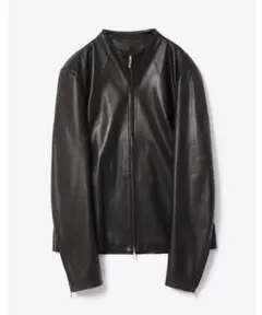 【極美品】アタッチメント シングル ライダース 鹿革 DEER ダブルジップ 極美品】アタッチメント シングル ライダース 鹿革 DEER ダブル