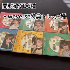 BOYLIFE 6種CD+weverse特典トレカ