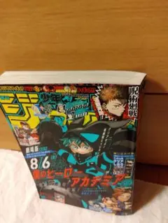 2021年 8/16号 少年ジャンプ 僕のヒーローアカデミア クリアしおり