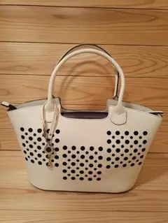【美品】HAMANOトートバッグ