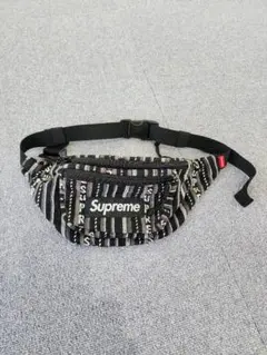 supreme ウーブンストライプ ウエストポーチ 2025年最新】Supreme Woven Stripe Waist Bagの人気アイテム
