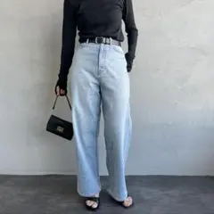 美品⭐️YANUK ワイド ルーズ ストレート ヤヌーク JOAN 26 FVS m-01-4.jpg