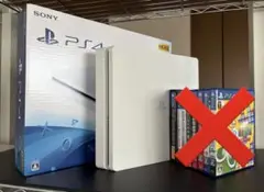 SONY PS4 本体 500GB ホワイト　ソフトセット