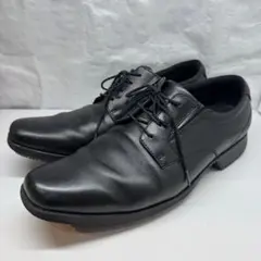 261＊■Asics　texcy luxe　ビジネスシューズ　本革　25.5　黒