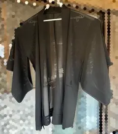 着物 和装 羽織 黒 リメイク用