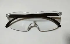 新品 メガネ型拡大鏡 ルーペ メガネ型ルーペ 拡大鏡 メガネルーペ 老眼鏡