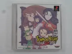 V355 中古 PS1 サモンナイト2 動作確認済み プレステ1ソフト