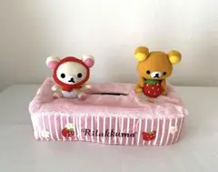 リラックマ　コリラックマ　ティッシュボックスカバー　ぬいぐるみ