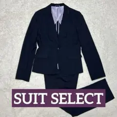 美品　スーツセレクト レディース パンツスーツ セットアップ M スーツ 背抜き