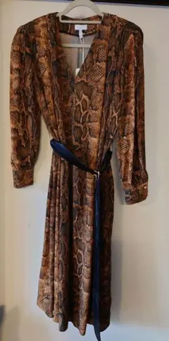 ESCADA snakeskin print dress