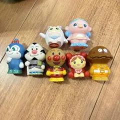 【美品】アンパンマン ファンターネ ソフビ 人形