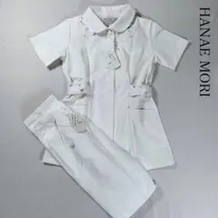 HANAE MORI ハナエモリ セットアップ 花柄 ジャケット パンツ