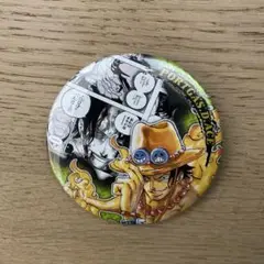 ワンピース　缶バッジ　ポートガス・D・エース