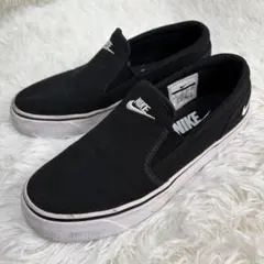 ナイキ TOKI SLIP TXT スリッポン スニーカー ブラック 23cm