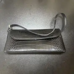 ボッテガ　クロコダイル　ショルダーバック