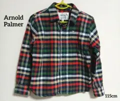 『Arnold Palmer』アーノルドパーマー 長袖チェックシャツ　115cm