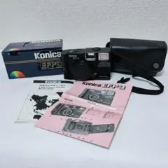 完動品◆極美品【昭和レトロ◆優しく懐かしい写り】人気の黒◆Konica EFP3 2025年最新】efp3の人気アイテム - メルカリ