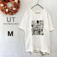 UNIQLO UT FINAL FANTASY 半袖Tシャツ 白　M　35th