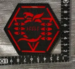新品未使用　ワッペン　エヴァンゲリオン　ゼーレ　ロゴ　マーク　反射