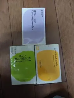 【匿名配送】中野信子さん 著書３冊